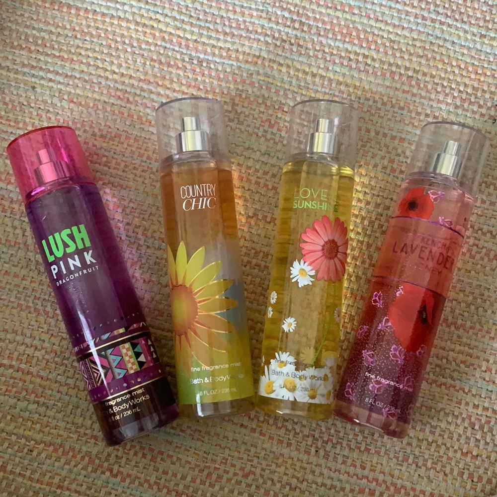 4-pack of perfumes
